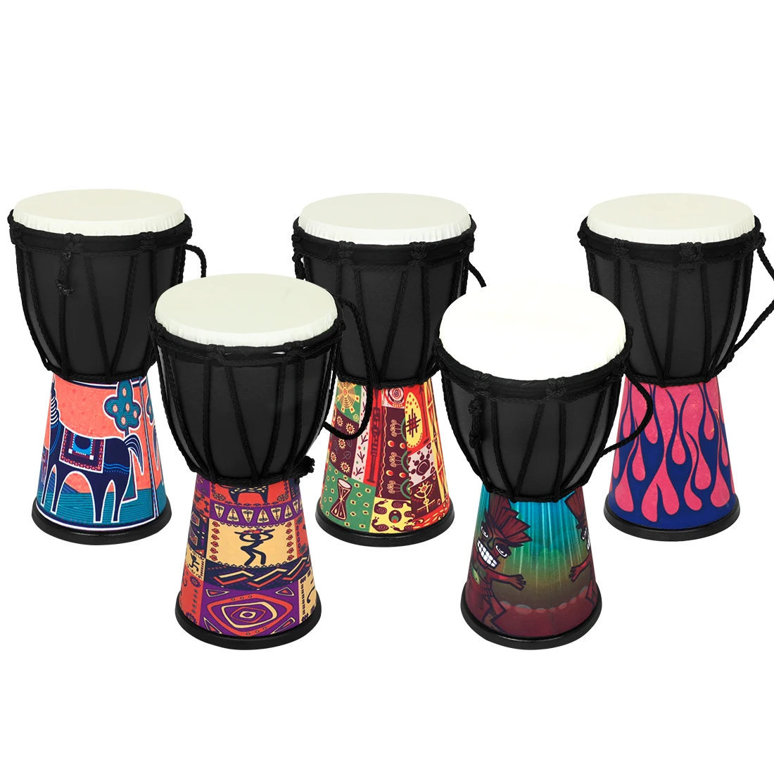 Musical Instrument Percussion - طبل أفريقي محمول للأطفال، هدايا، طبل