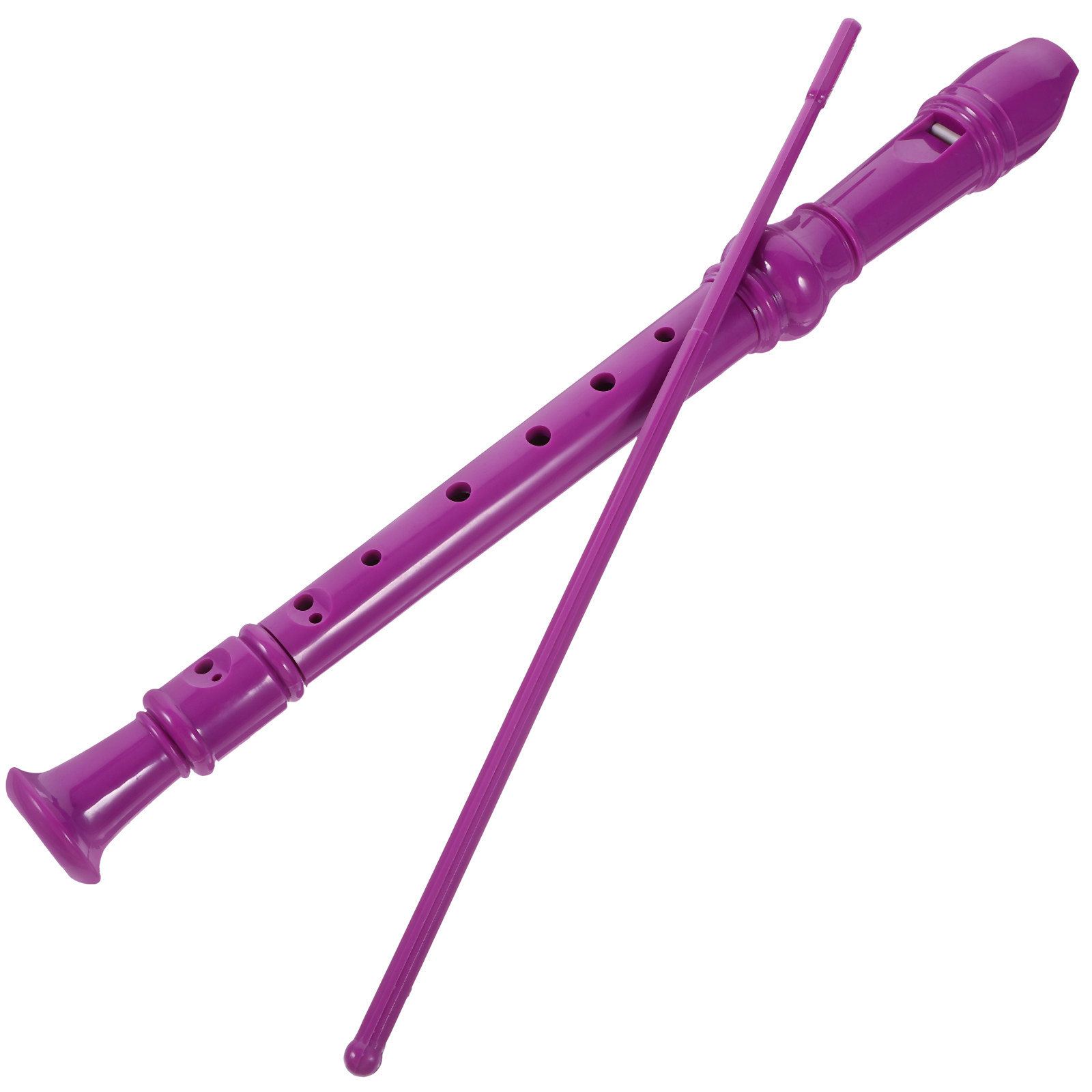 Musical Instrument A Recorder - مجموعة واحدة من آلة ريكوردر سوبرانو