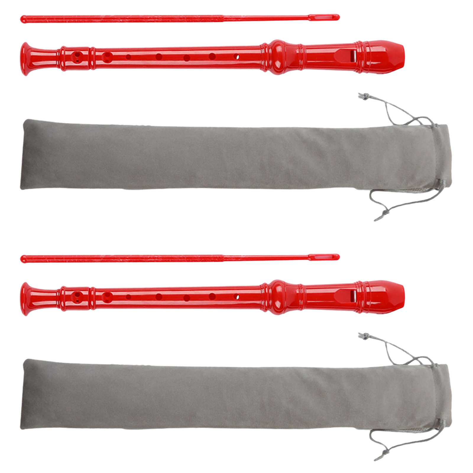 Soprano Recorder Plastic - مجموعتان من آلات السوبرانو الموسيقية -