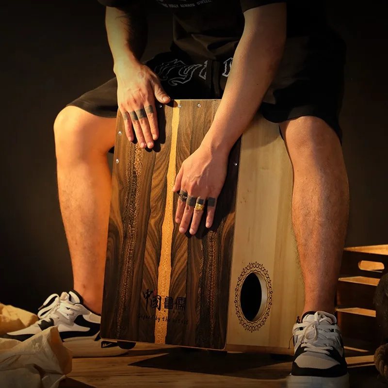 Musical Instrument Cajon - خشب متين صندوق كاجون طبل براميل