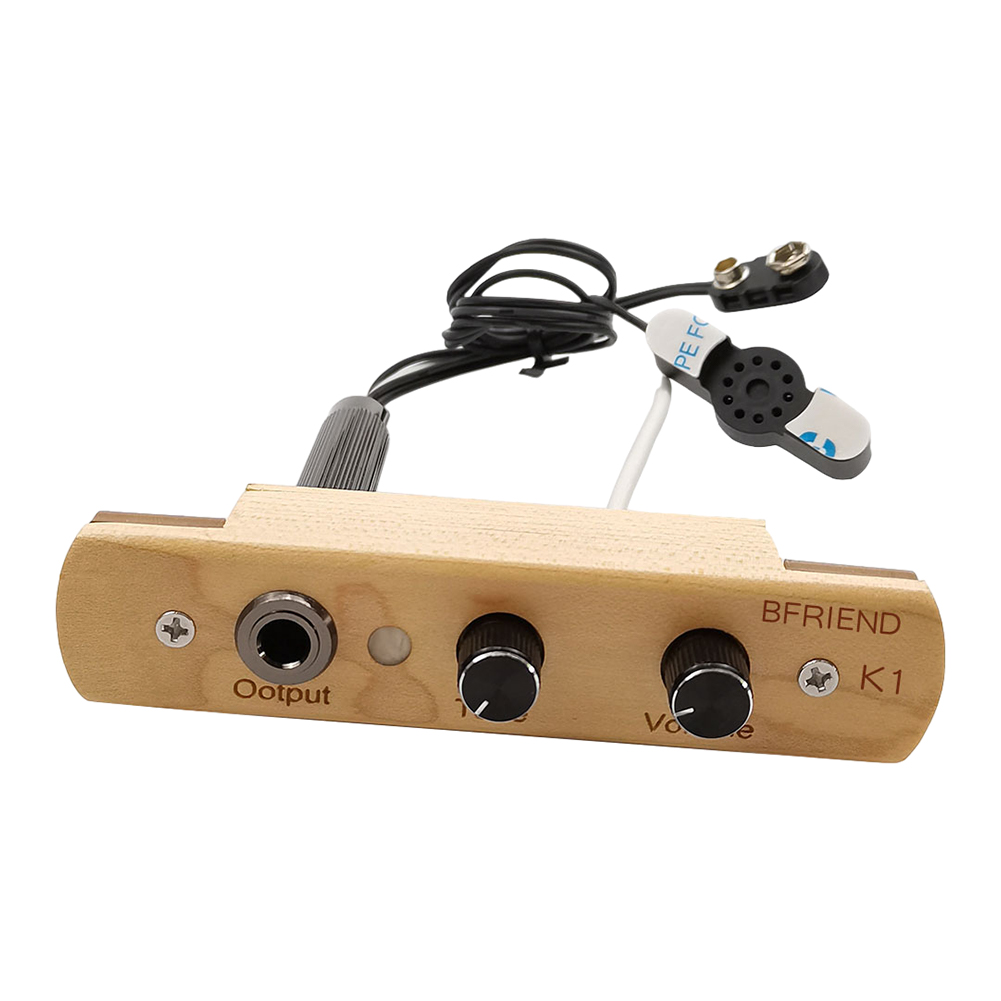 لاقط صوت لطبلة الكاجون مع تحكم - مراجعة Musical Instrument Cajon وسعره