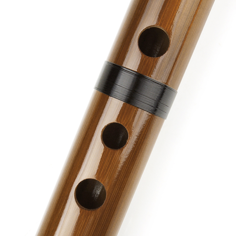 G Key Brown Flute Quena آلة مو - مراجعة Musical Instrument Indian وسعره