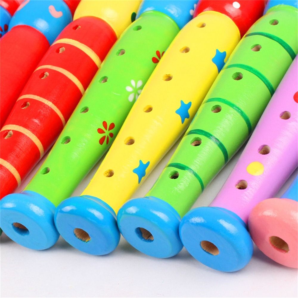 آلة موسيقية خشبية ملونة للأطفا - مراجعة Musical Instrument A Recorder وسعره