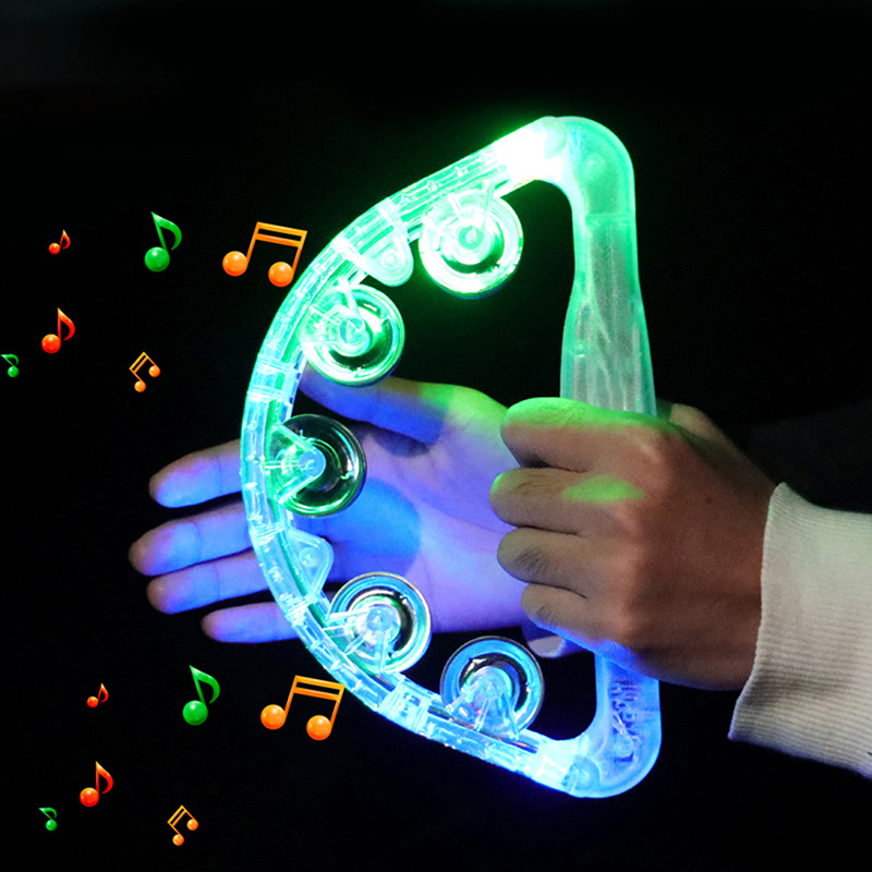 مشرق LED تضيء لعبة حسية وامض ا - مراجعة Musical Instrument You Shake وسعره