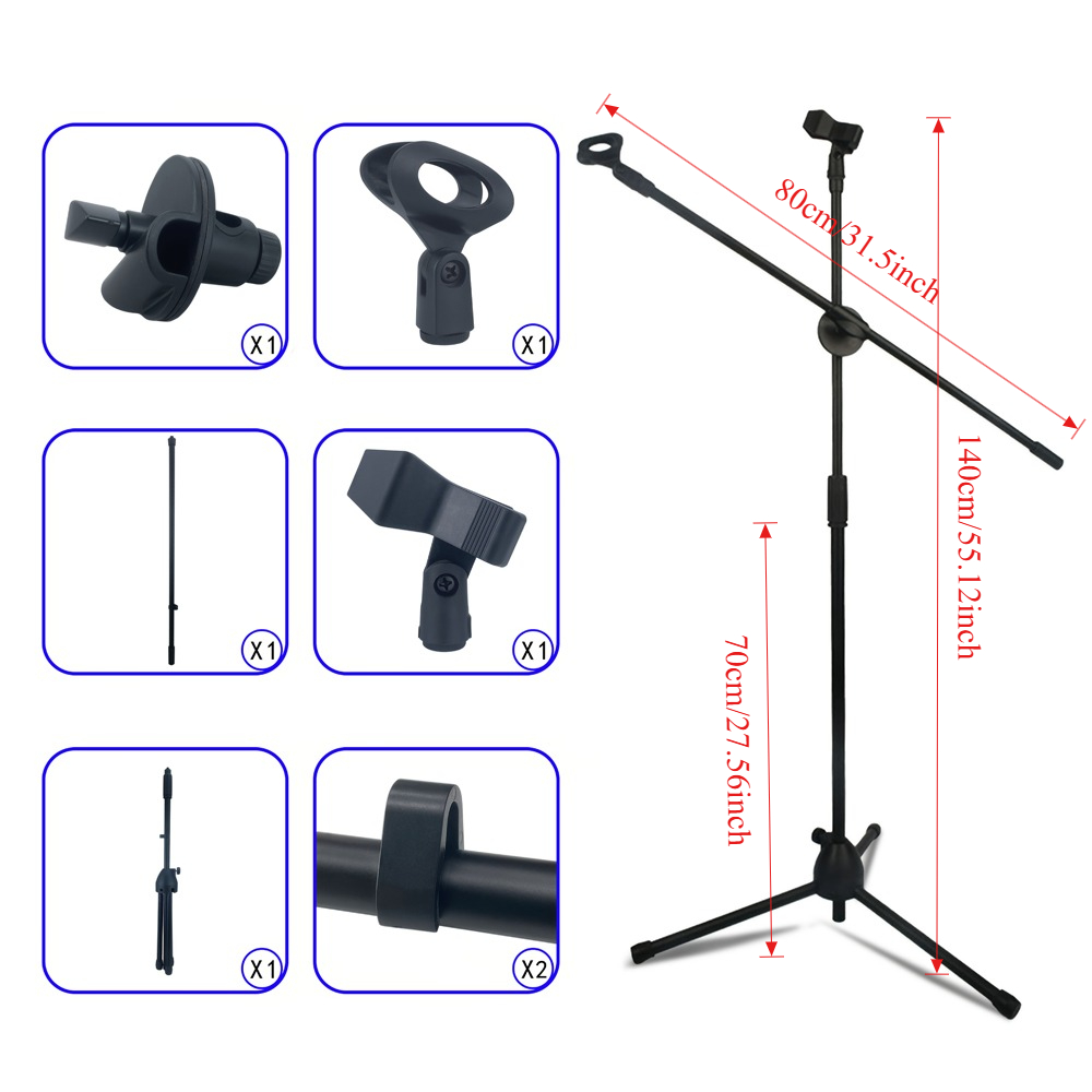 حامل ميكروفون أرضي بتصميم ذراع - مراجعة Musical Instrument You Shake وسعره