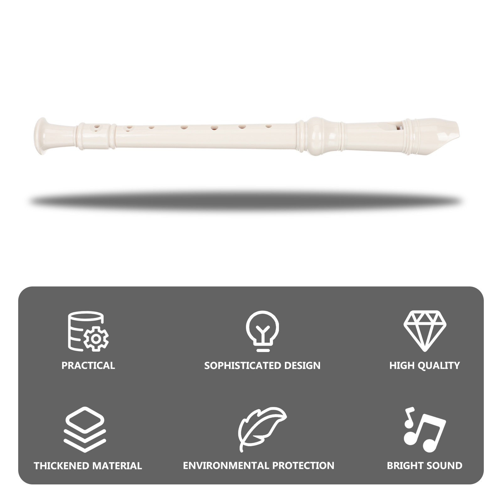 1 مجموعة ريكوردر سوبرانو بـ 8  - مراجعة Soprano Recorder Plastic وسعره