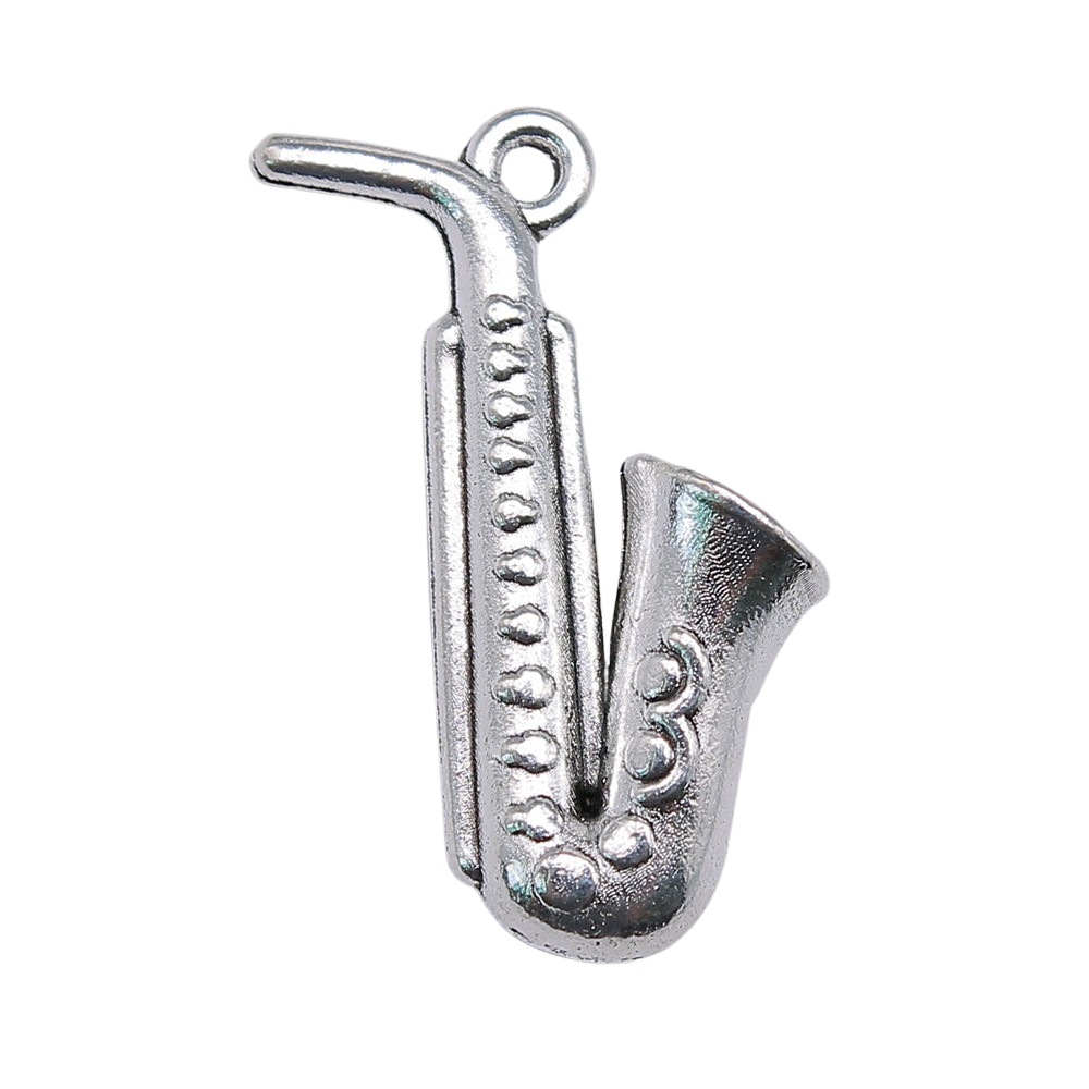20 قطعة من قلادات الساكسفون ال - مراجعة Musical Instrument Jewelry وسعره