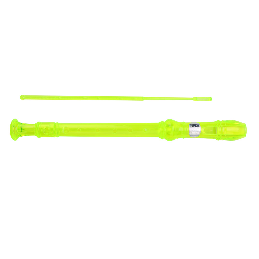 مزمار تسجيل بلاستيكي شفاف بـ 8 - مراجعة Soprano Recorder Plastic وسعره