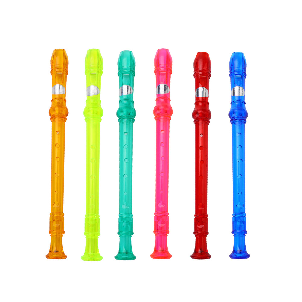 مزمار تسجيل بلاستيكي شفاف بـ 8 - مراجعة Soprano Recorder Plastic وسعره
