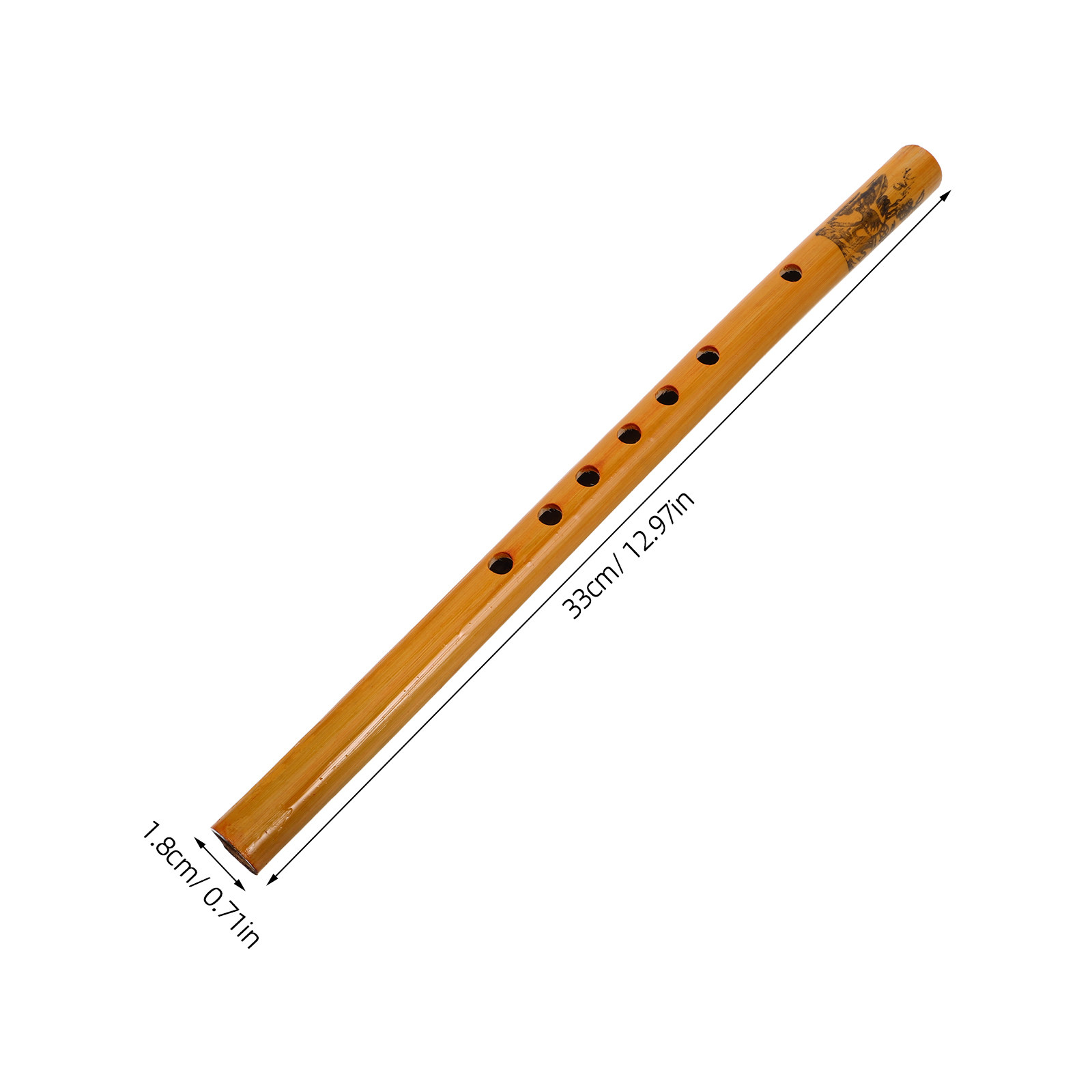 فلوت عمودي من الخيزران بطول 33 - مراجعة Musical Instrument A Recorder وسعره