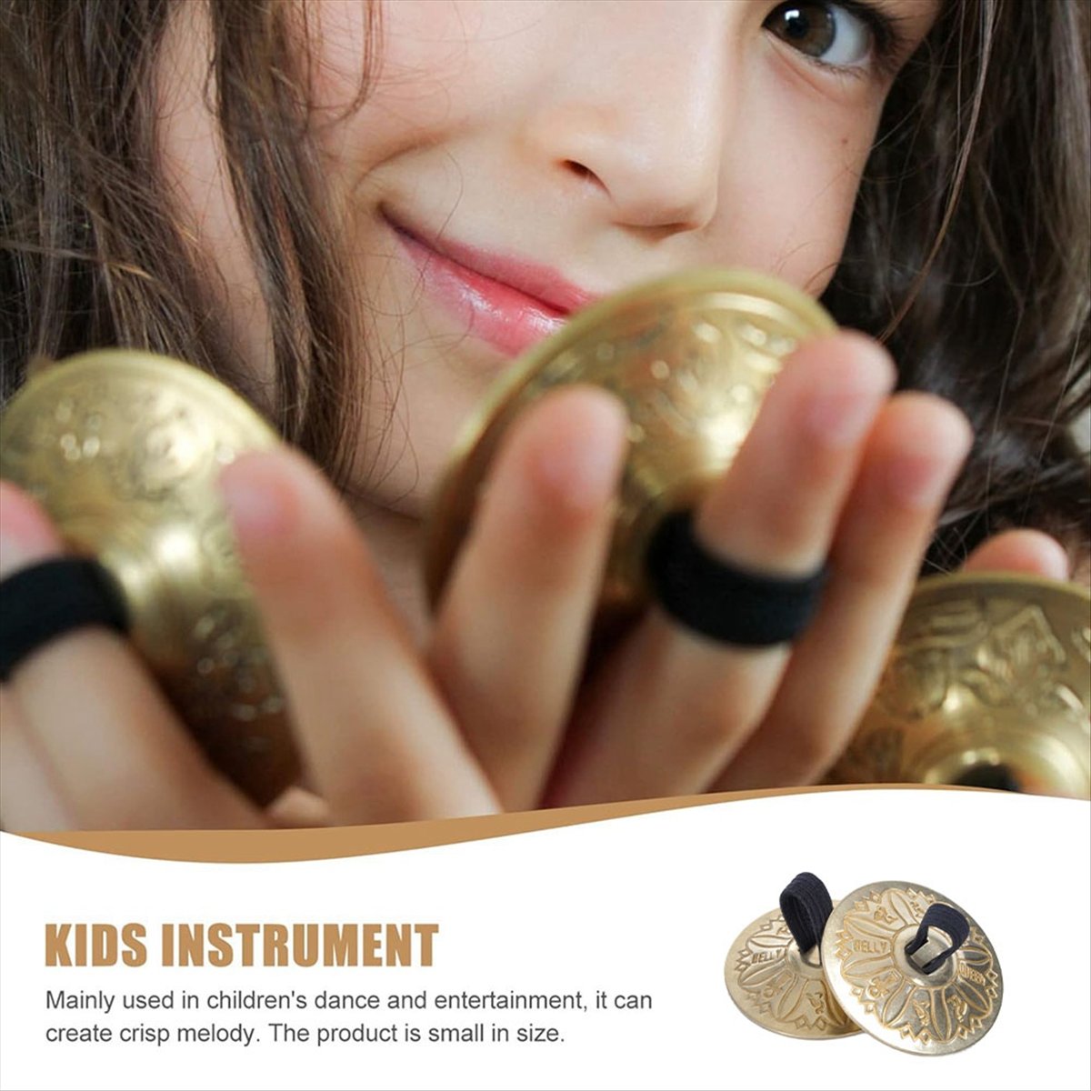 أجراس الأصابع T34C، زيلز للرقص - مراجعة Musical Instrument Zills وسعره
