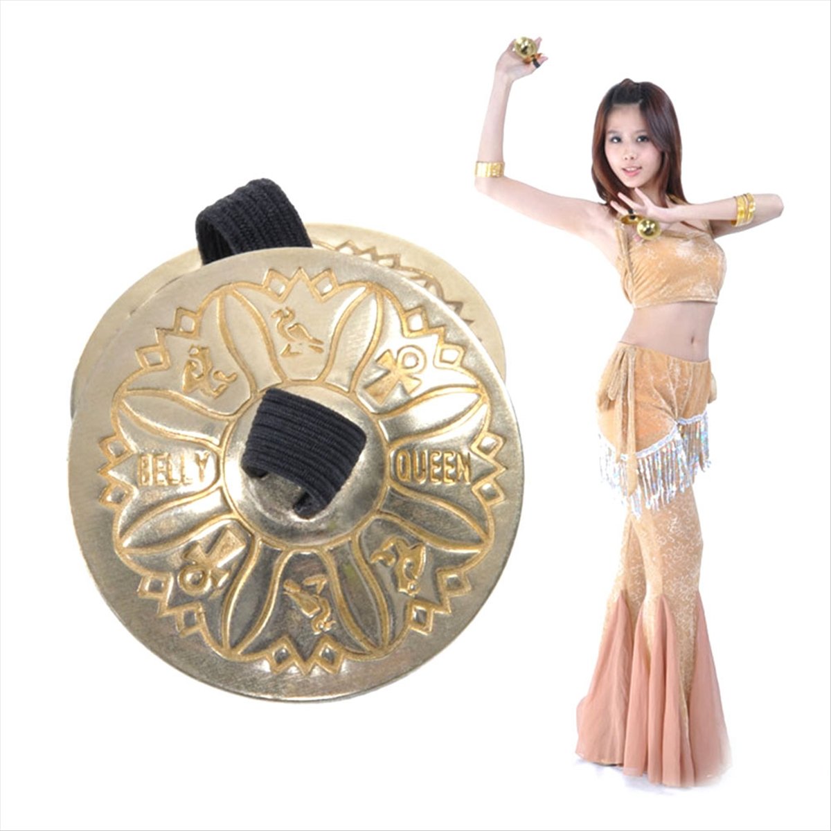 أجراس الأصابع T34C، زيلز للرقص - مراجعة Musical Instrument Zills وسعره