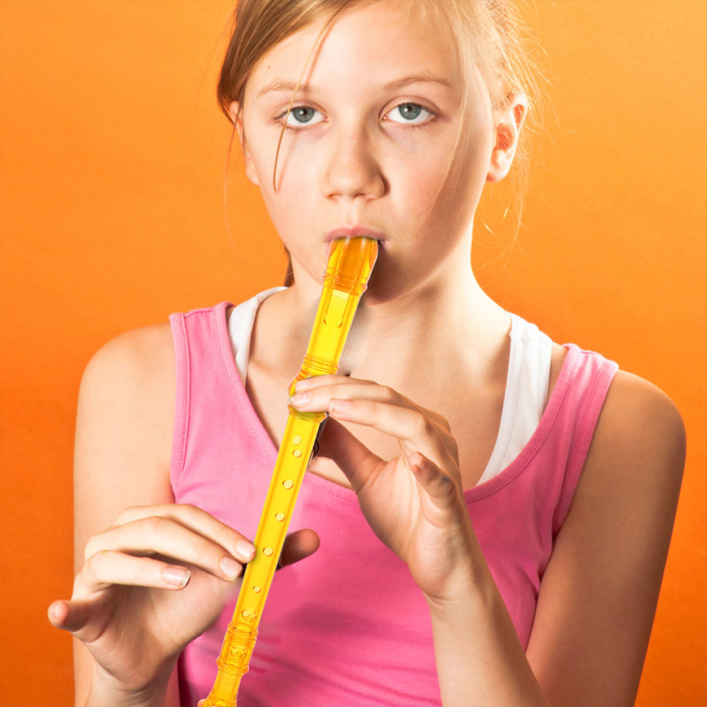 2 قطعة كلارينيت للأطفال بـ 8 ف - مراجعة Soprano Recorder Plastic وسعره