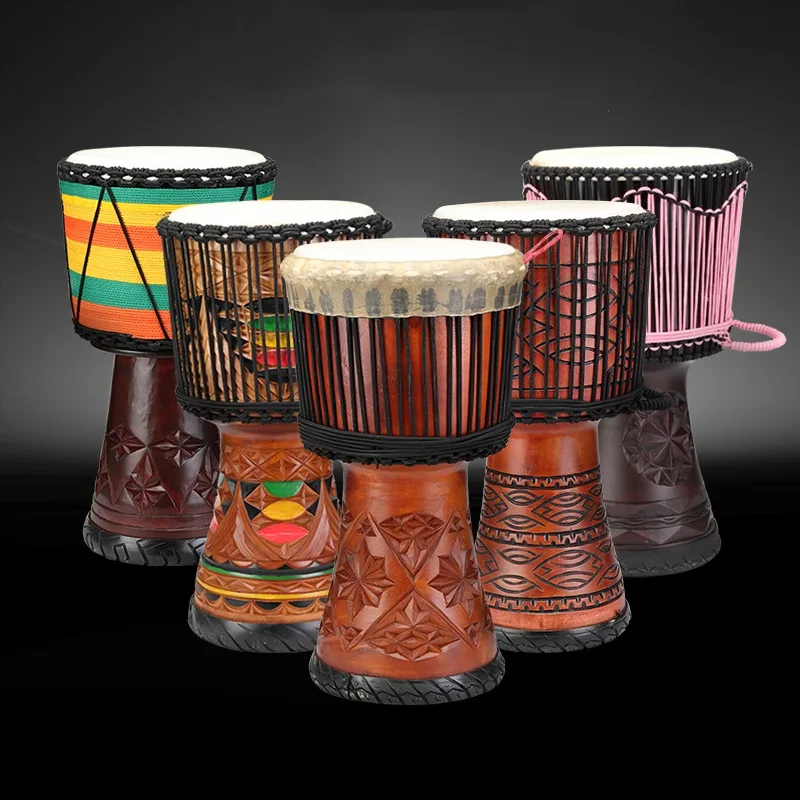 12 بوصة Djembe الماهوجني الأفر - مراجعة Musical Instrument Percussion وسعره