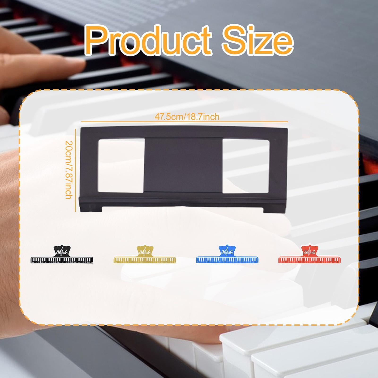 حامل نوتات موسيقية ثابت للبيان - مراجعة Musical Instrument Book وسعره