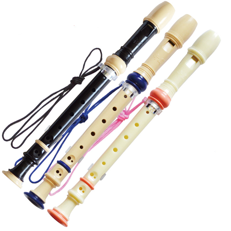 حار بيع الألمانية 8 ثقوب مسجل  - مراجعة Soprano Recorder Plastic وسعره