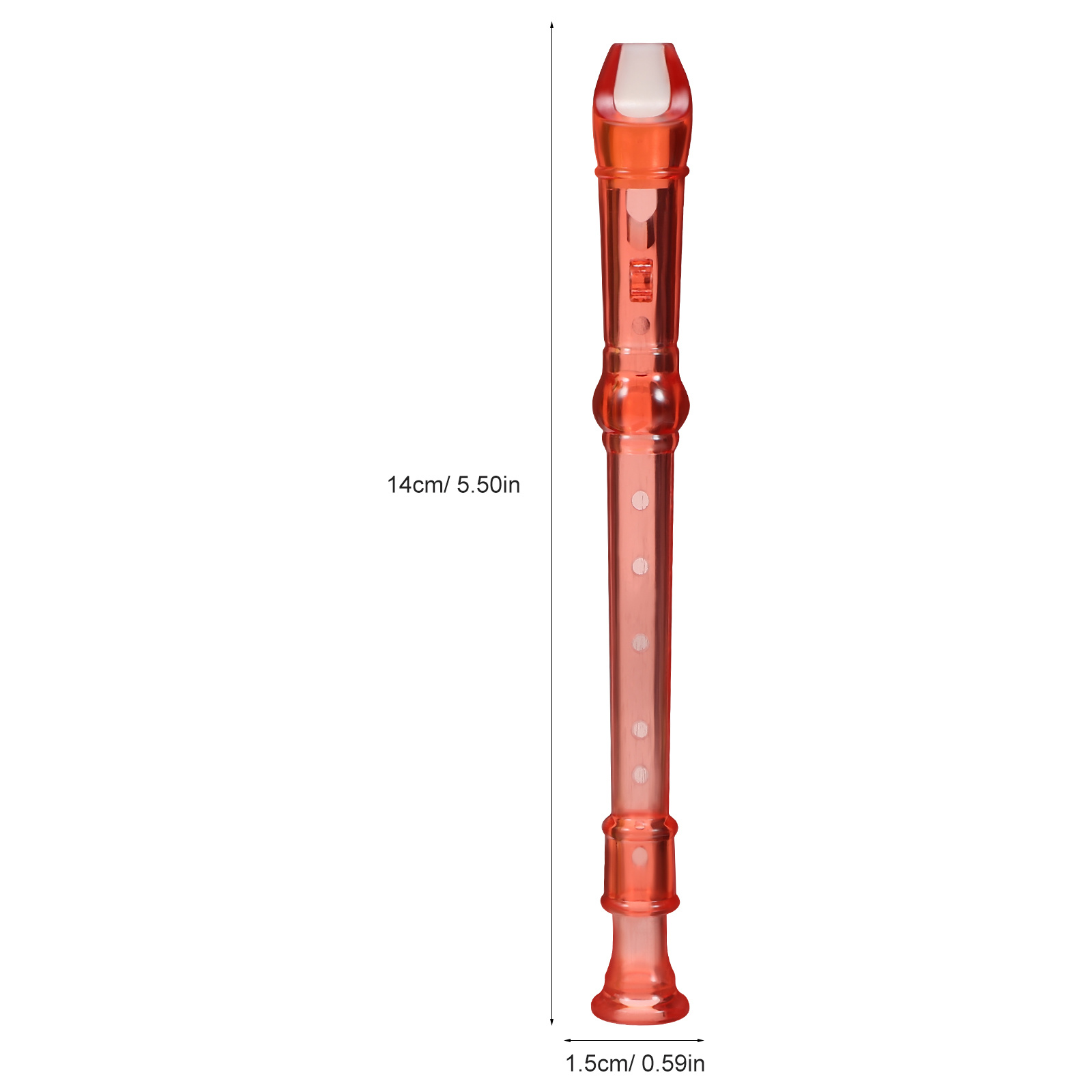 8 قطع من آلات الموسيقى البلاست - مراجعة Soprano Recorder Plastic وسعره