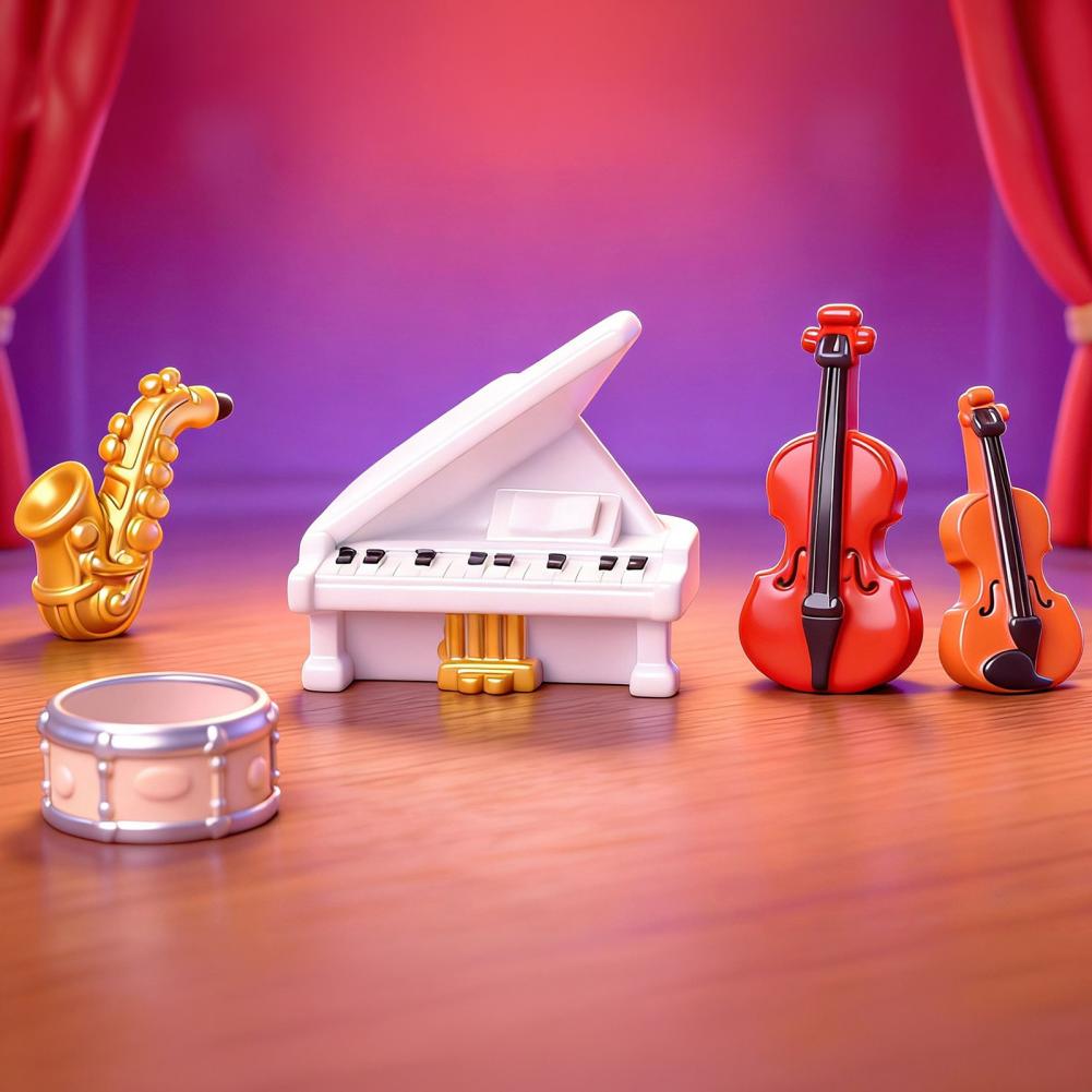 مجموعة آلات موسيقية مصغرة للبي - مراجعة Musical Instrument Names وسعره