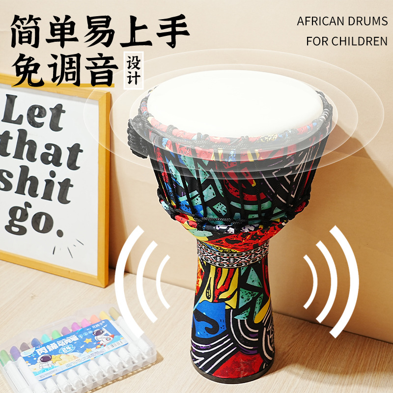 طبلة أفريقية من مادة PVC بقشرة - مراجعة Musical Instrument Percussion وسعره