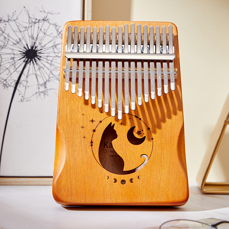 17 مفتاح كاليمبا متدرج اللون ت - مراجعة Musical Instrument Book وسعره