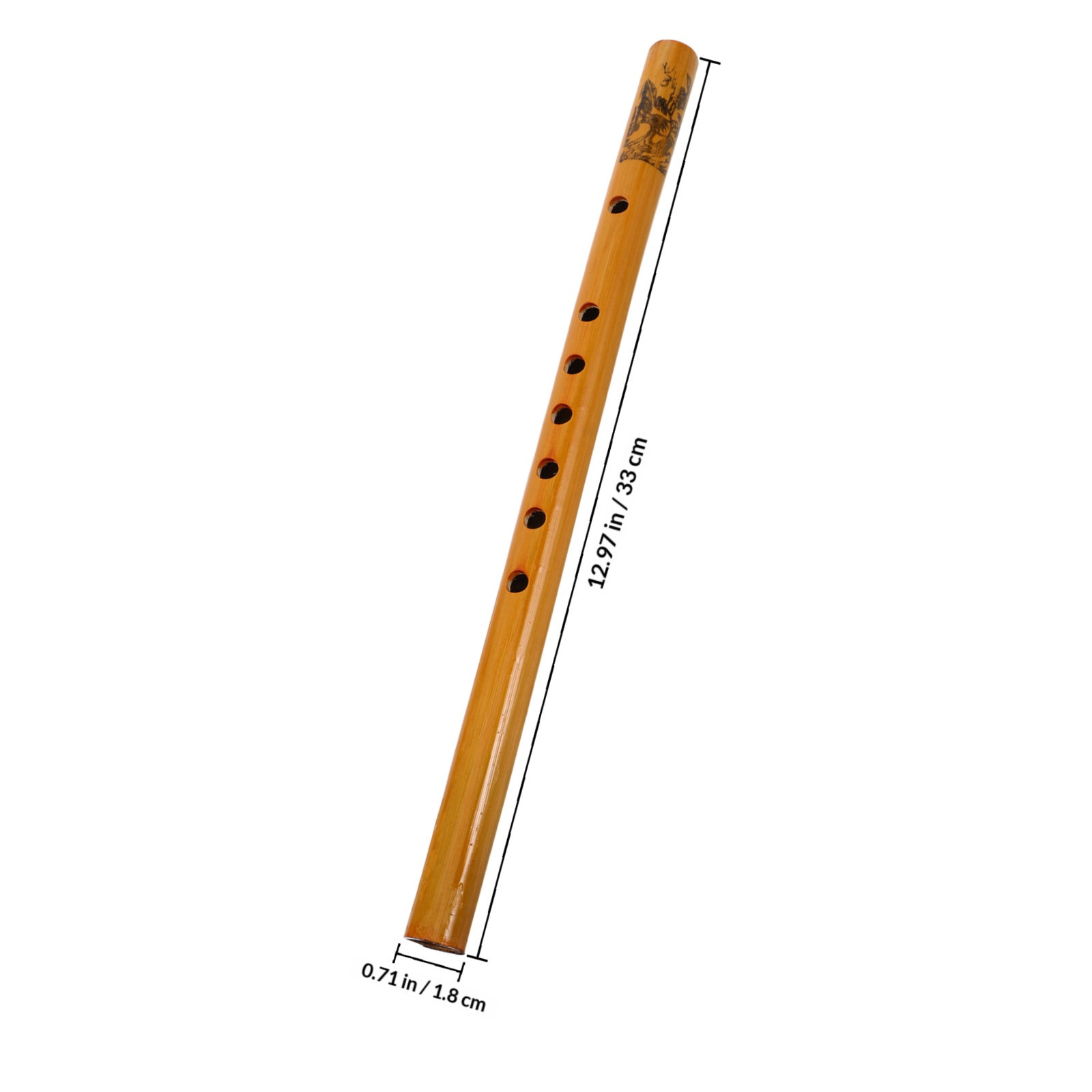 فلوت خيزران عمودي للطلاب 33 سم - مراجعة Musical Instrument A Recorder وسعره