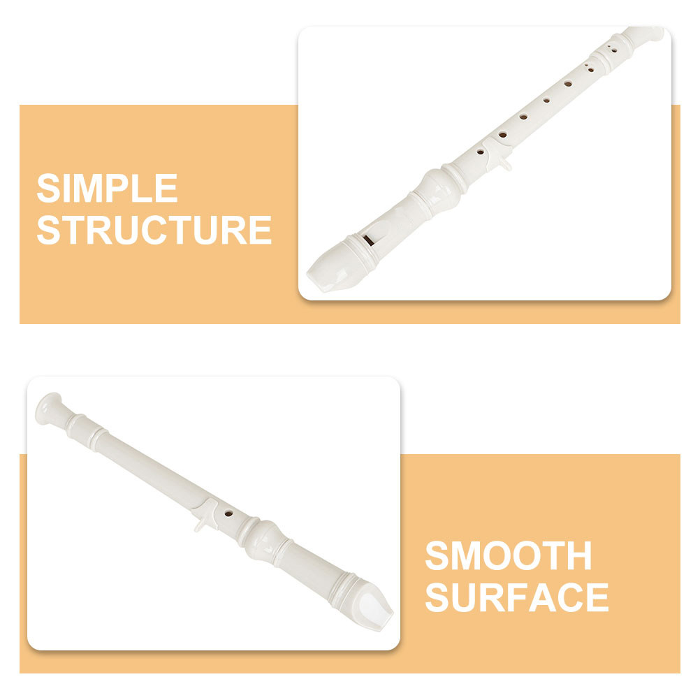 1 مجموعة آلة تسجيل بثمانية فتح - مراجعة Soprano Recorder Plastic وسعره