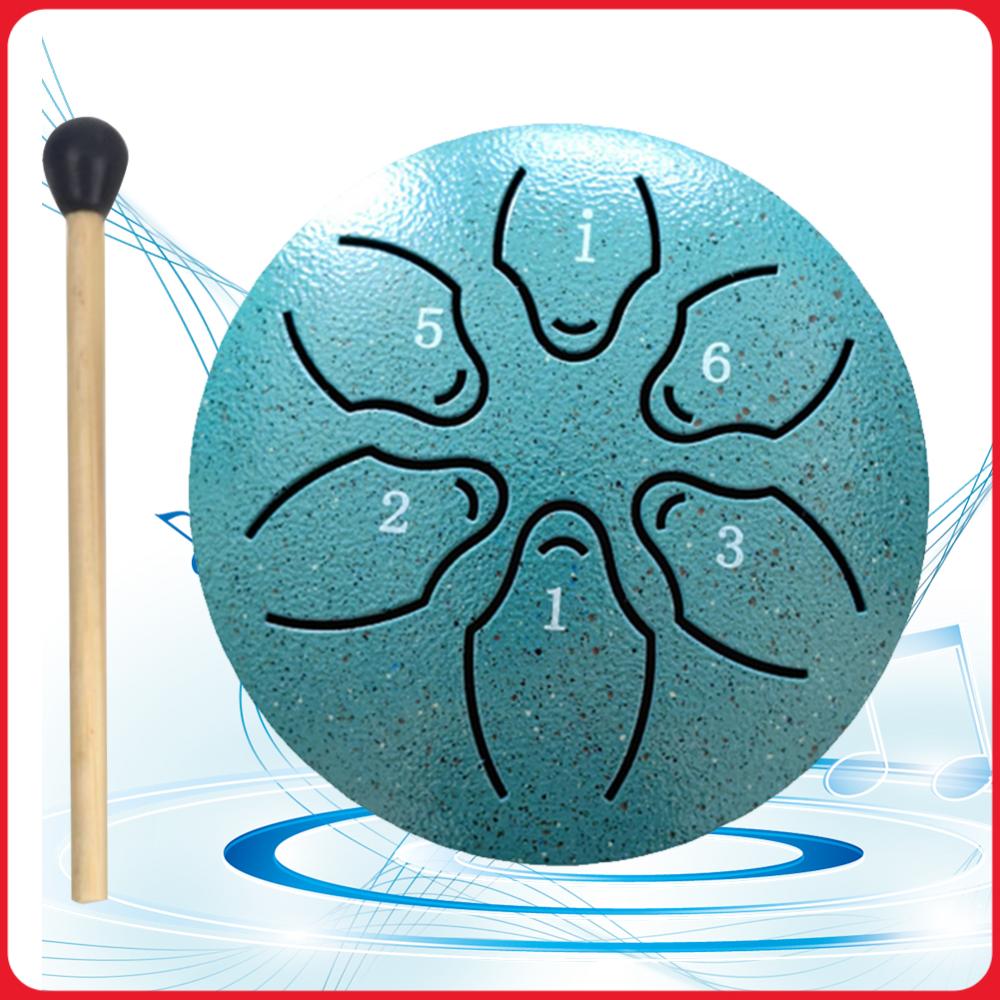 طبلة معدنية بـ 6 نغمات وقطر 3  - مراجعة Musical Instrument Percussion وسعره