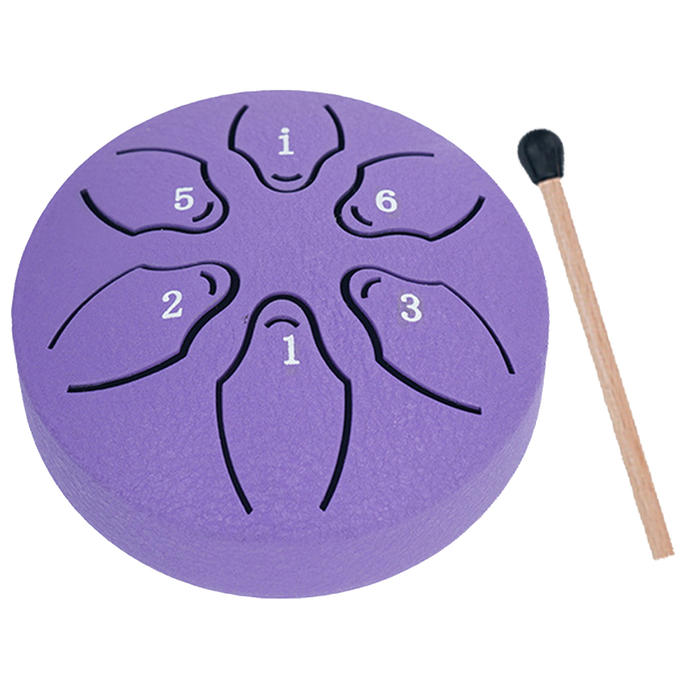 طبلة معدنية بـ 6 نغمات وقطر 3  - مراجعة Musical Instrument Percussion وسعره