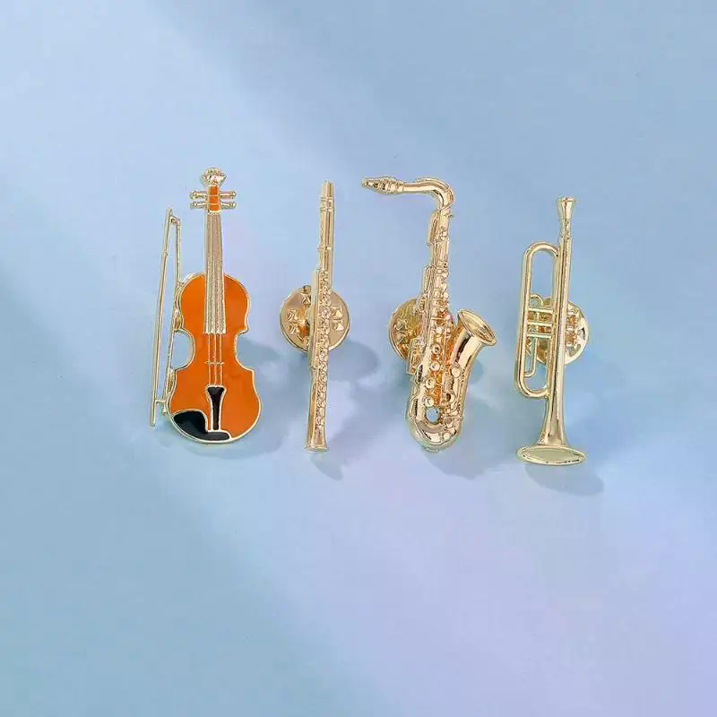 1 قطعة شارة أوركسترا سيمفونية  - مراجعة Musical Instrument Jewelry وسعره